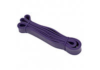 Резиновая петля для фитнеса 15-45 кг EasyFit (Изифит) фиолетовая - Резинка для подтягиваний