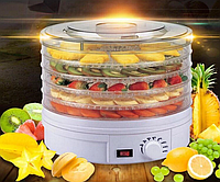 Сушилка для овощей и фруктов 800ват Rainberg RB-912 Электросушилка для овощей и фруктов 5 ярусов