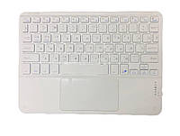 Беспроводная клавиатура с тачпадом белая