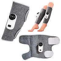 Бездротовий електромасажер для ніг із функцією підтримки температури та 3 режимами компресійного масажу hop