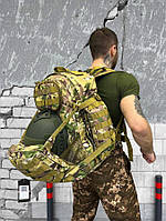 Армейский рюкзак мультикам 35 литров с местом под шлем Штурмовой рюкзак мультикам оксфорд цвет мультикам