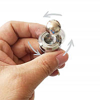 Іграшка Антистрес Orbiter Магнітний Спінер для Зняття Стресу колір Срібло (00317)