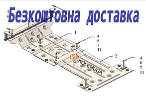 Захист двигуна Mercedes ML 270 CDI W163 (2001-2005) (Захист двигуна Мерседес МЛ 163) Кольчуга
