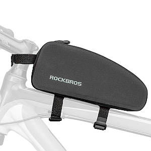 Велосипедна сумка на раму велкро ROCKBROS AS-021-1 Чорний