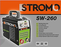 Профессиональный сварочный инвертор Stromo SW-260, Сварочный аппарат с дисплеем