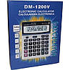Калькулятор DM 1200V, Підтримує до 4 десяткових чисел, фото 2