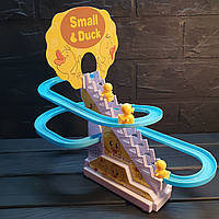 Утята на горке игрушка -трек с подъёмником Small-Duck утята катаются с горки интерактивная игрушка