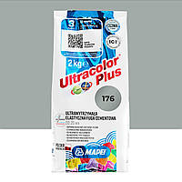 Цементная затирка MAPEI Ultracolor Plus 176 (серо-зеленый) 2 кг (6017602A)