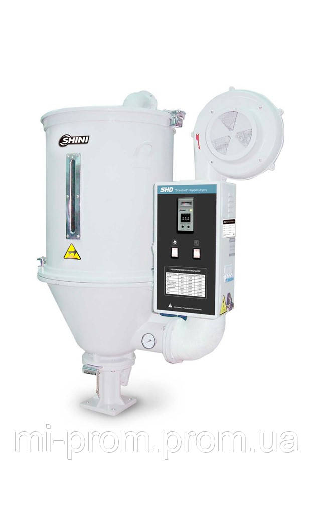 Бункерна-сушарка полімерів SHD-100-E для термопластавтомата | Бункерна сушка для ТПА | МІ-ПРОМ, фото 1