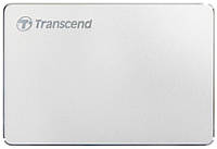 Портативный жесткий диск Transcend StoreJet 1TB 25C3S/USB 3.1 Серебристый (TS1TSJ25C3S)