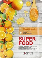 Тканевая маска для лица с апельсином Eyenlip Super Food Orange Mask 23 мл