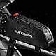 Велосипедна сумка на раму велкро світловідблискувальна ROCKBROS 039BK Чорний, фото 6