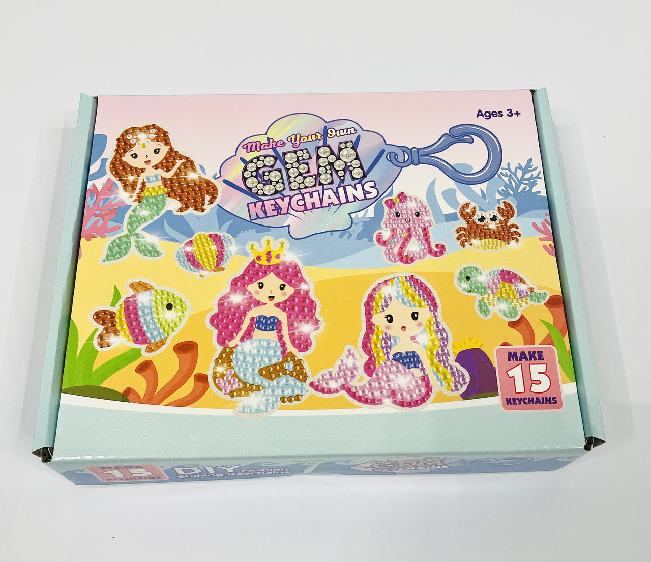 Алмазна мозаїка-набір брелків, фото 1