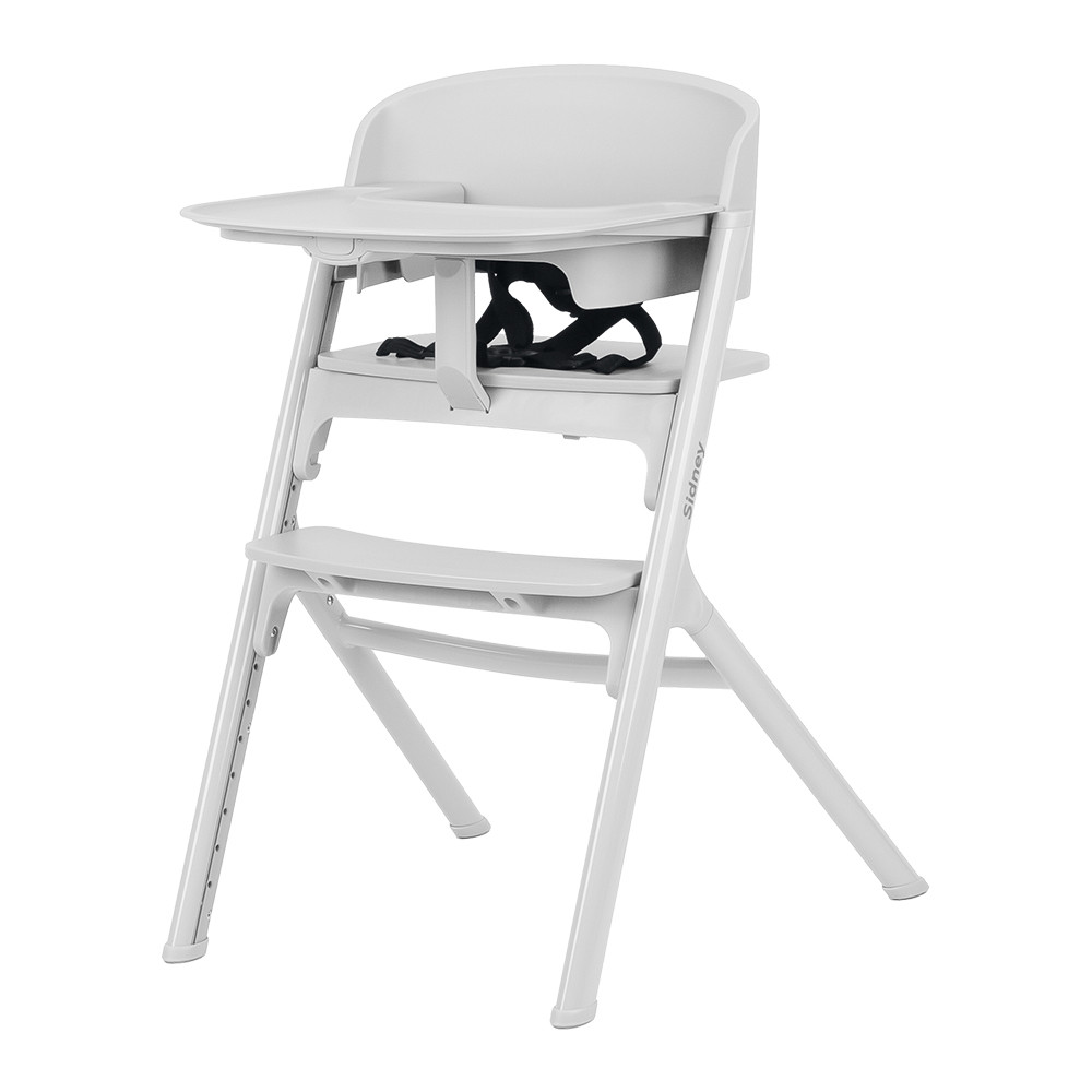 Стільчик для годування Sidney, Carrello (CRL-8405), колір Pearl White (перлово-білий)