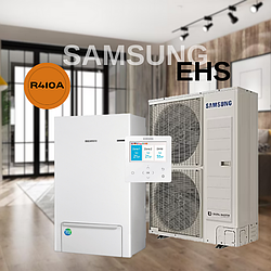 Тепловий насос Samsung EHS з настінним гідромодулем AE160AXEDGH/EU / AE160ANYDGH/EU, 16 кВт, 380В, 3 фази