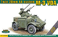 Panhard M3 VDA c 20 мм. зенитной системой. Сборная модель в масштабе 1/72. ACE 72465