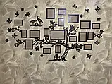 Сімейне дерево Storks на 18 фото рамок, родинне дерево на стіну з фото рамками Лелеки 3, фото 3