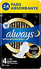 Гігієнічні прокладки Always Ultra Night 24 шт.