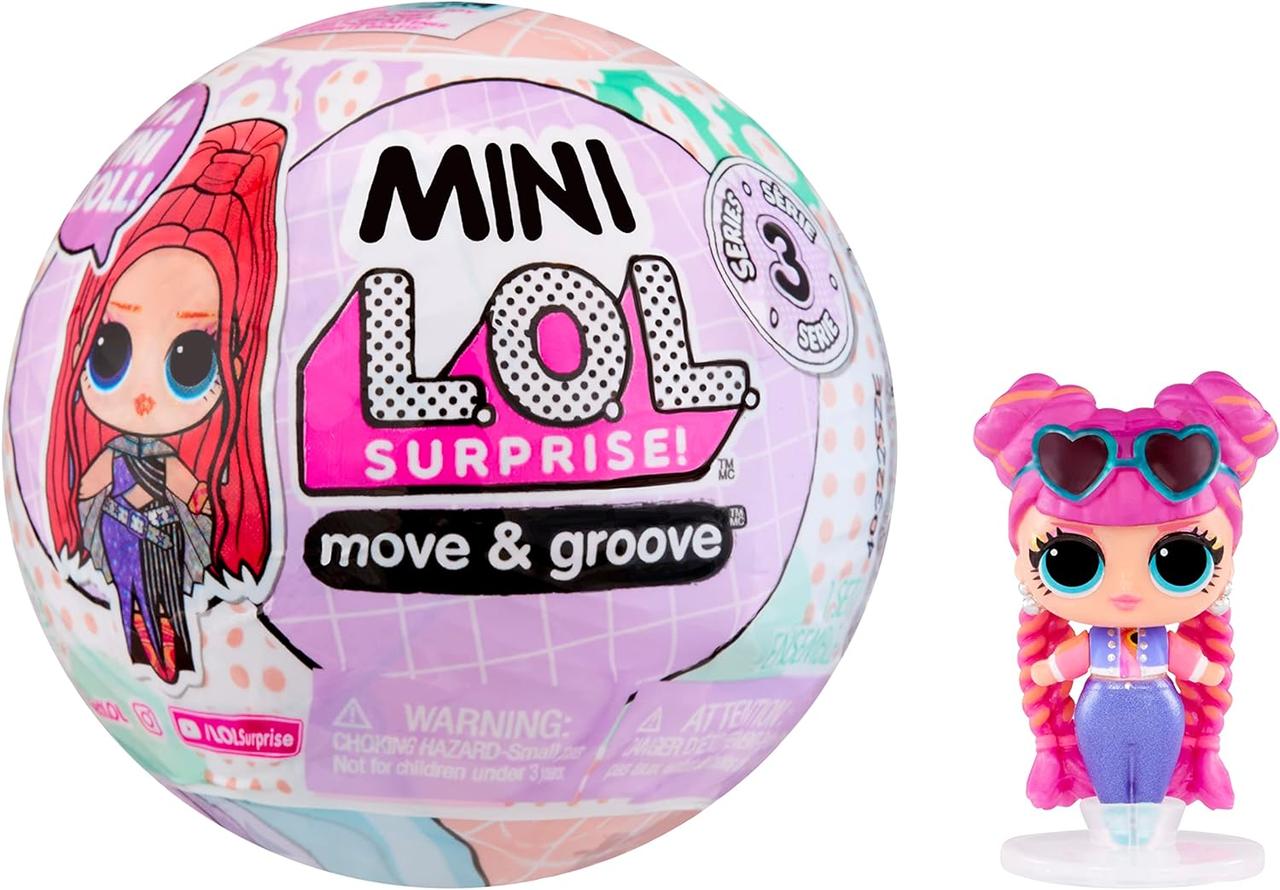 Ляльки лол міні L.O.L. Surprise! Mini Move & Groove with Mini OMG Fashion Doll
