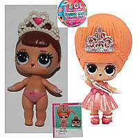 Lol Surprise! Squish Tiara cutie Sand Magic Hair Tots- with Collectible Doll, Лол сквиш кукла лол 585692