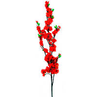 Ветка сакуры красная (125 см)