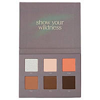 PAESE x Cocolita Eyeshadows Palette Natural Wildness Палітра тіней для повік (6в1), 8 г