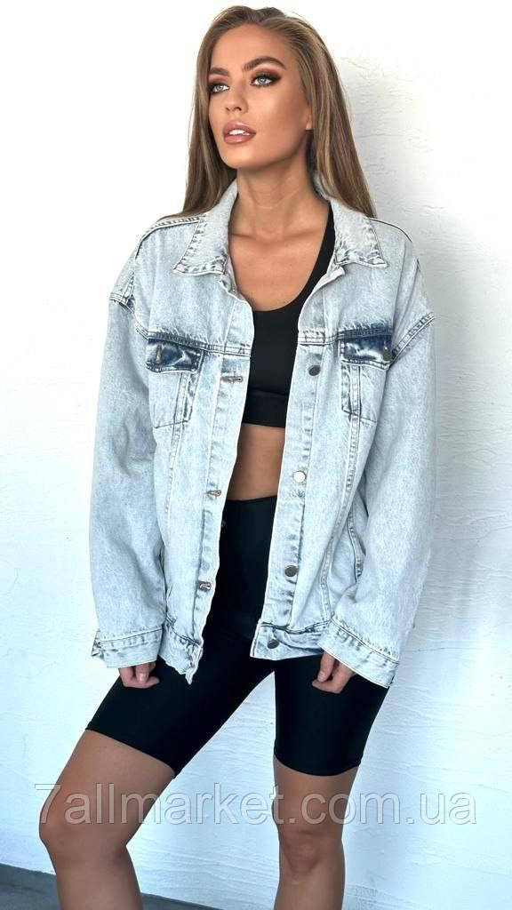 Куртка джинсова жіноча молодіжна розміри 42-46 "DIVA" недорого від прямого постачальника