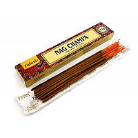 Nag Champa Incense Stiks 15 g (Пыльцовые благовония Наг Чампа 15 грамм)(Tulasi)