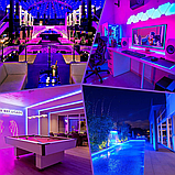 Світлодіодна стрічка RGB з мобільним керуванням через Bluetooth 15 м (2*7.5 м) (уцінка), фото 7