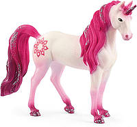 Schleich bayala, Игрушки-единороги для девочек и мальчиков, фигурка единорога Mandala Unicorn Mare, розовый, о