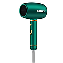 Дорожній фен з іонізацією Kemei Km-8228 (Зелений), фото 2