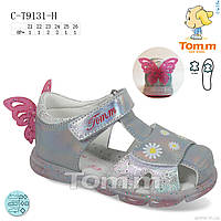 Босоножки детские для девочки летние C-T9131-H (21-26) "TOM.M" купить оптом на 7км
