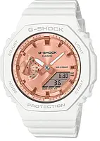 Жіночий Годинник CASIO G-Shock GMA-S2100MD-7AER, білий з рожевим золотом