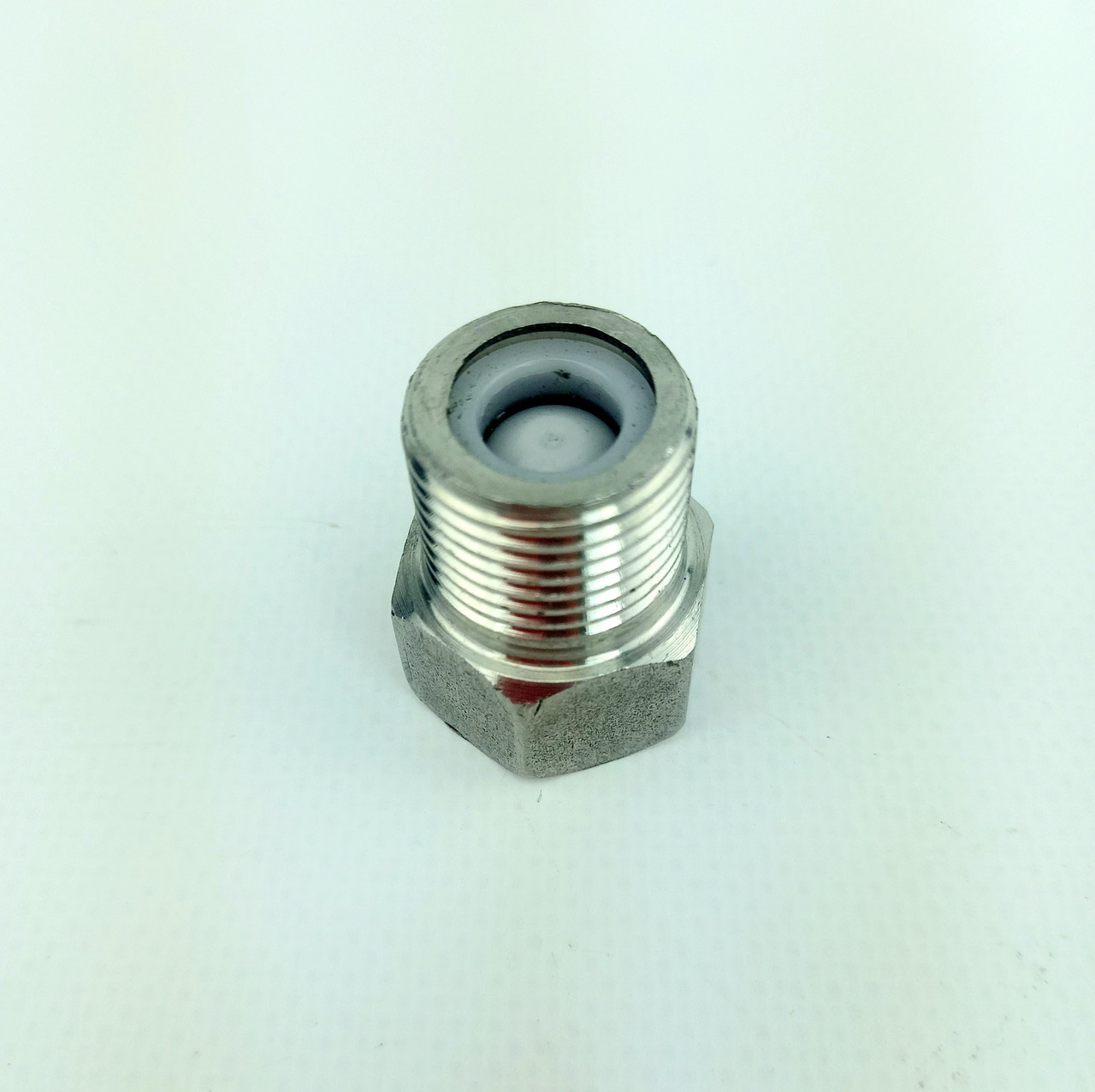 Перехідник футорка 1/2"ВЗ зворотним клапаном зі ЗР нерж.ст. Boiler Series