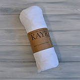 Махрове простирадло на гумці різні кольори 180*200*25 см, фото 4