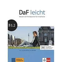 DaF leicht B1.2 Kurs- und Übungsbuch mit DVD-ROM