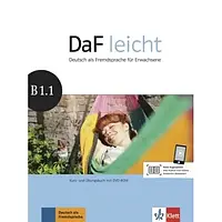DaF leicht B1.1 Kurs- und Übungsbuch mit DVD-ROM