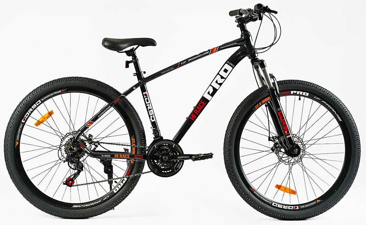 Велосипед гірський CORSO HI RACE PRO 27.5" HR-27003, фото 1