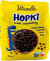 Мюслі шоколадні кульки Hopki Vitanella 500гр. Польща