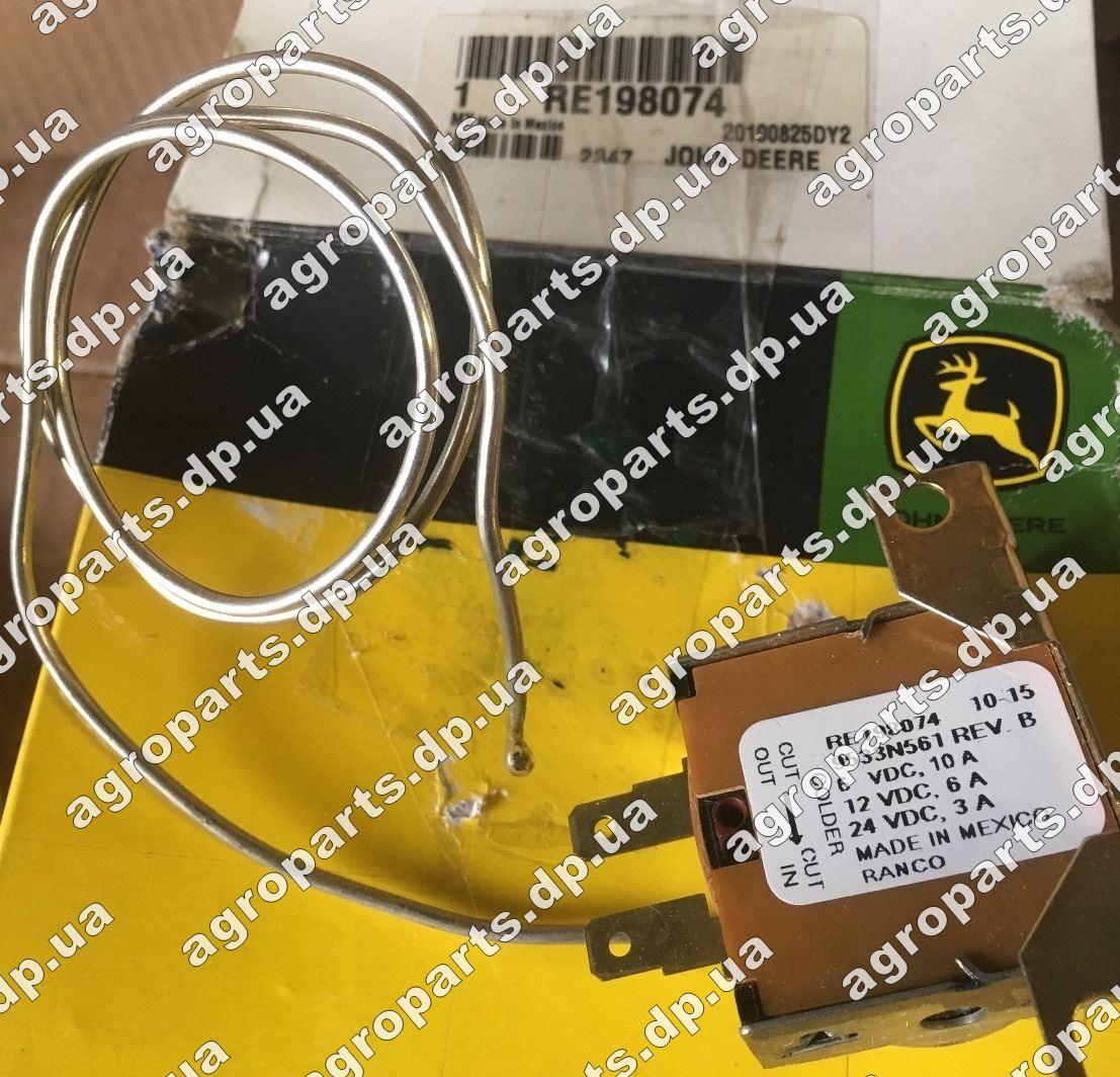 Датчик RE198074 John Deere TEMPERATURE SWITCH AH144020 сенсор АН144020