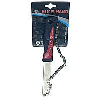 Ключ-хлист із ланцюгом для зняття касети Bike Hand YC-501A
