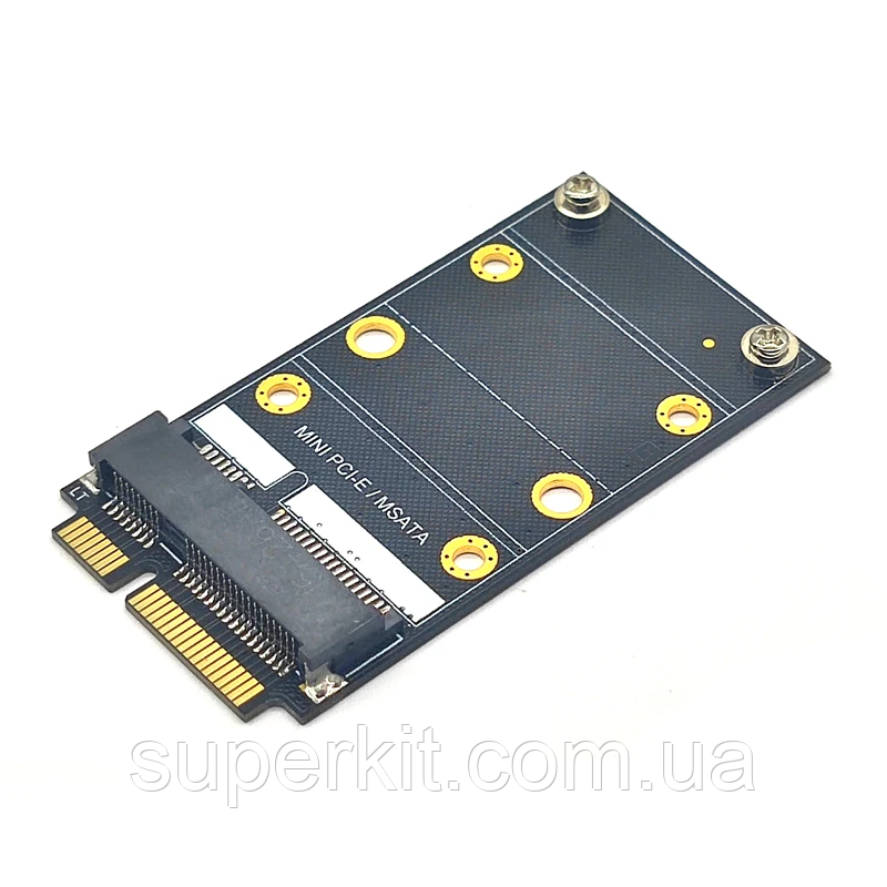 Перехідник адаптер mini PCI-e -> msata SSD