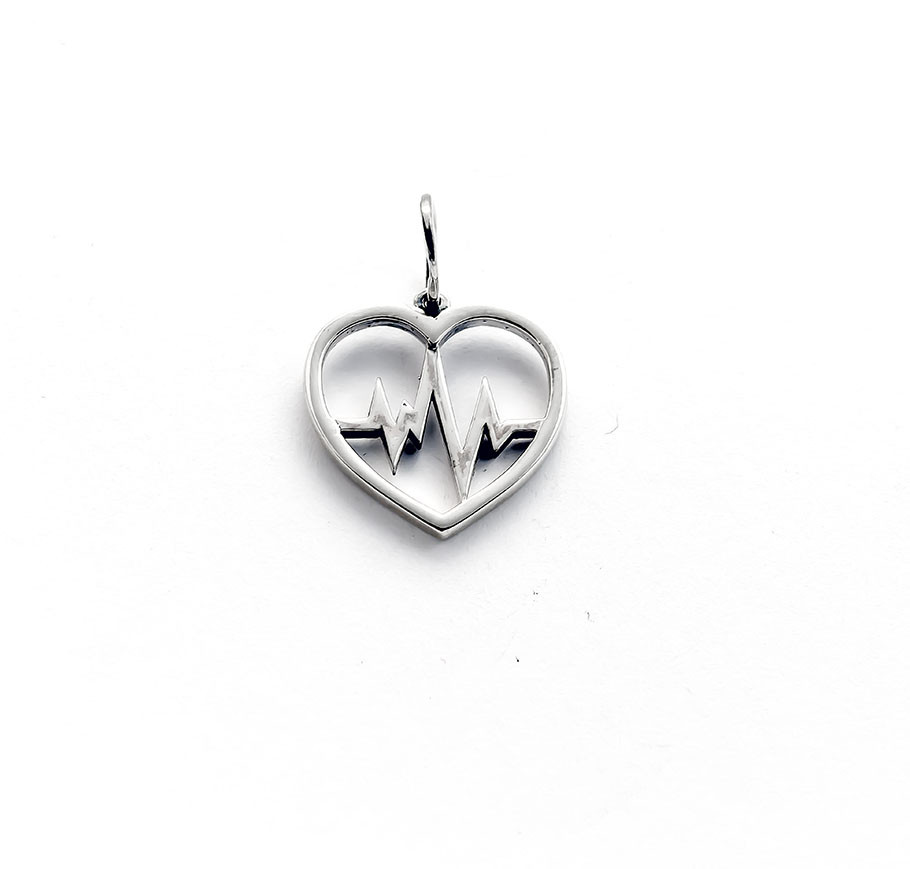 Кулон Пульс зі срібла 925 проби, магазин Myuvelir, фото 1