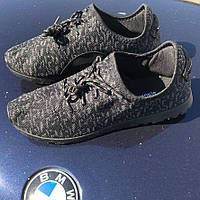 Мужские кроссовки из сетки 44 размер. Модель 74612. Цвет: черный