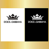 Комплект ежедневников DOLCE&GABBANA А5 208страниц белый+черный, брендовые ежедневники, деловые блокноты