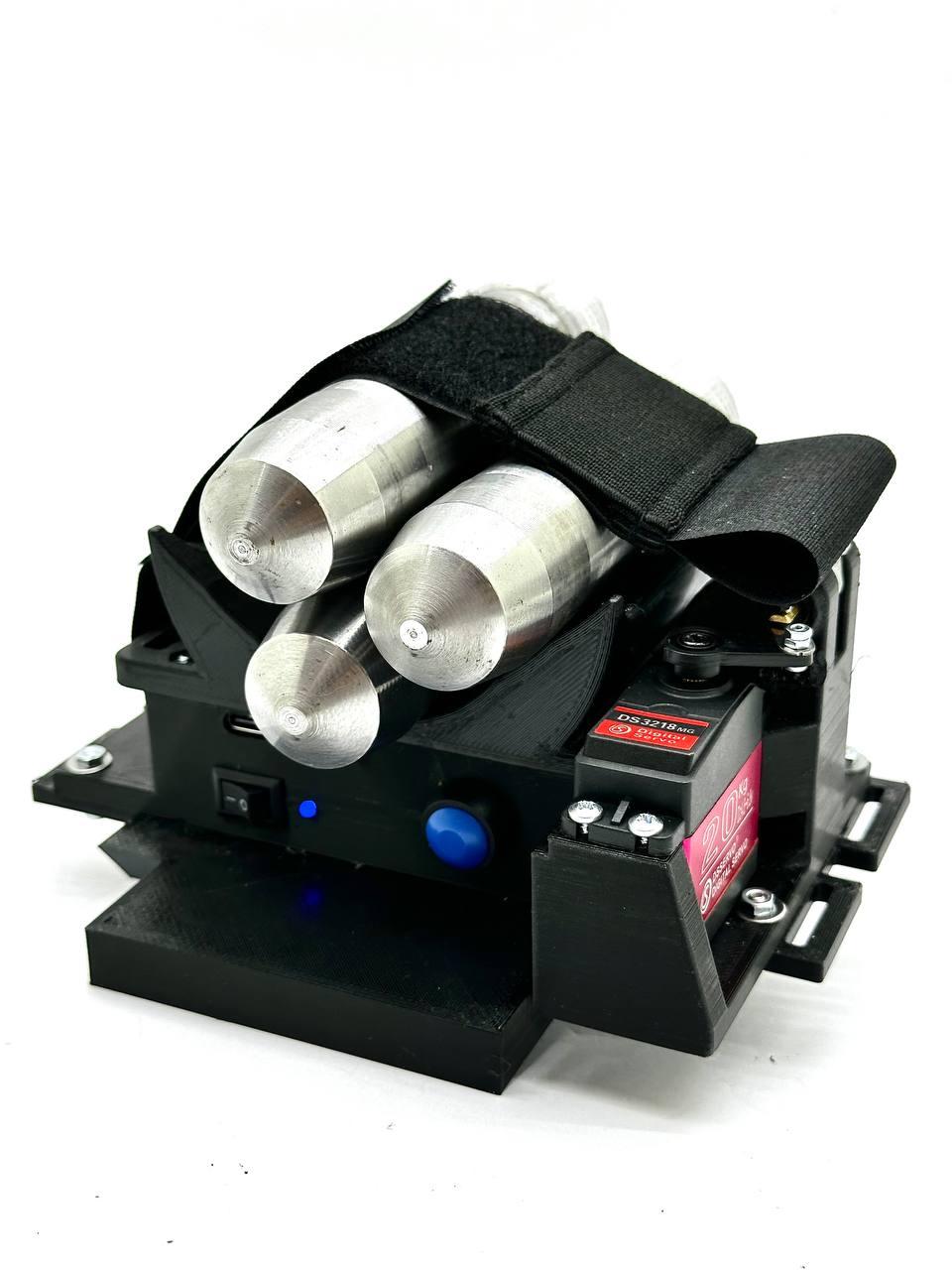 Універсальна система скидання для коптера DJI Matrice 30T- ГНУЧКА СКОБА, фото 1