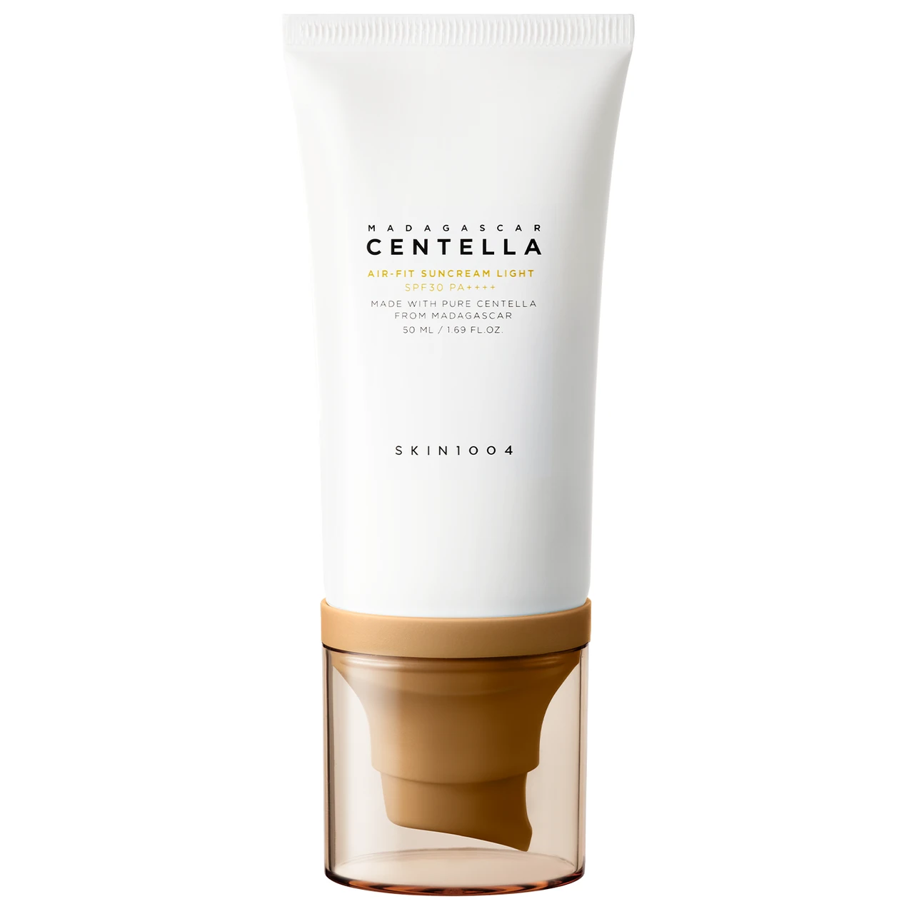 Легкий сонцезахисний крем SKIN1004 Madagascar Centella Air-Fit Suncream Light SPF30 PA++++ - 50ml