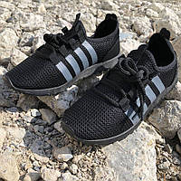 Літні кросівки чоловічі сітка 44 розмір. Літні кросівки на кожен день. Модель 89523. WO-670 Колір: чорний