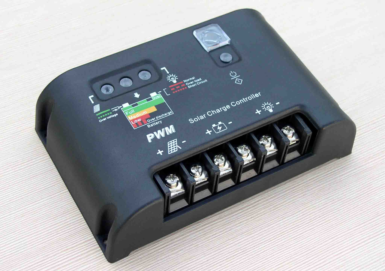 Контроллер заряда-разряда 40 А 12/24 ( автомат ) для солнечных батарей - фото 2 - id-p382633142