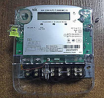 Трифазний тарифний електролічильник NIK 2300 AP3T.2000.MC.11 без интерфейсу, РКІ